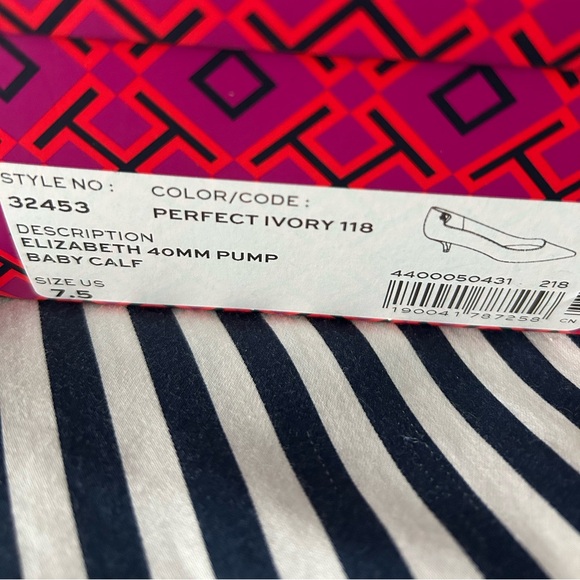 TORY BURCH ELIZABETH 40MM PUMP HEEL - Picture 2 of 9